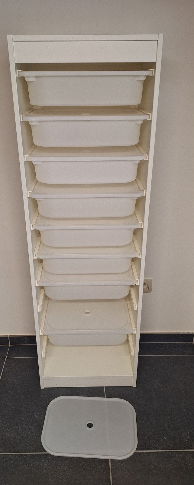 trofast witte kast, Kinderen en Baby's, Ophalen, 105 cm of meer, Minder dan 50 cm, Minder dan 75 cm