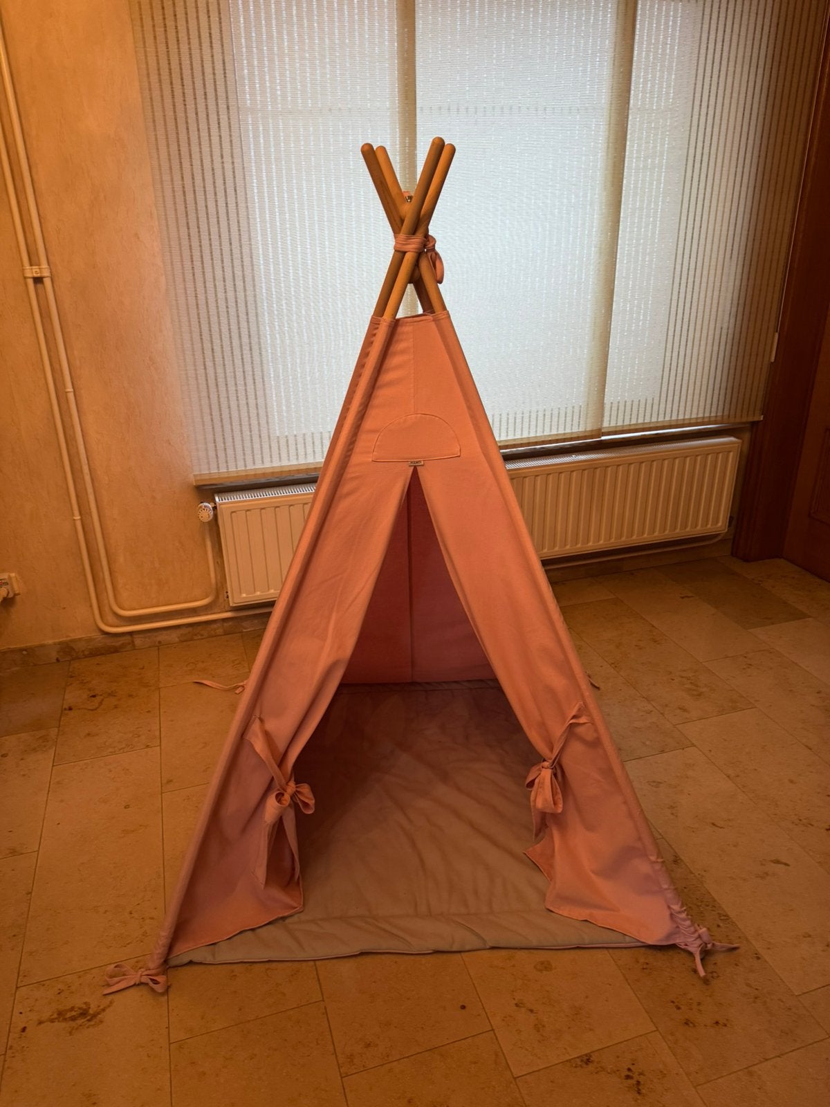 Tipi tent, Ophalen, Zo goed als nieuw