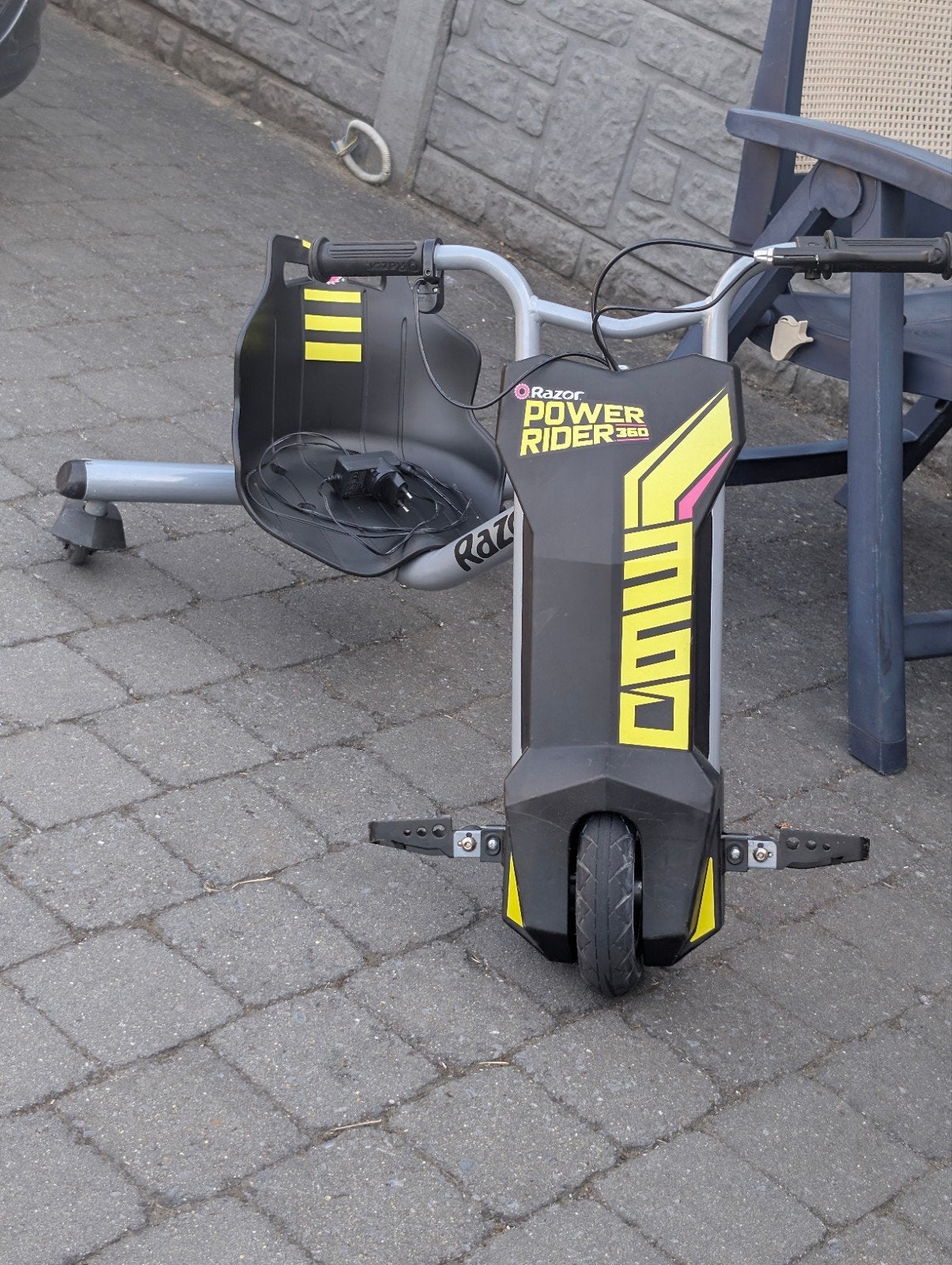 Electrische drift kart, Ophalen