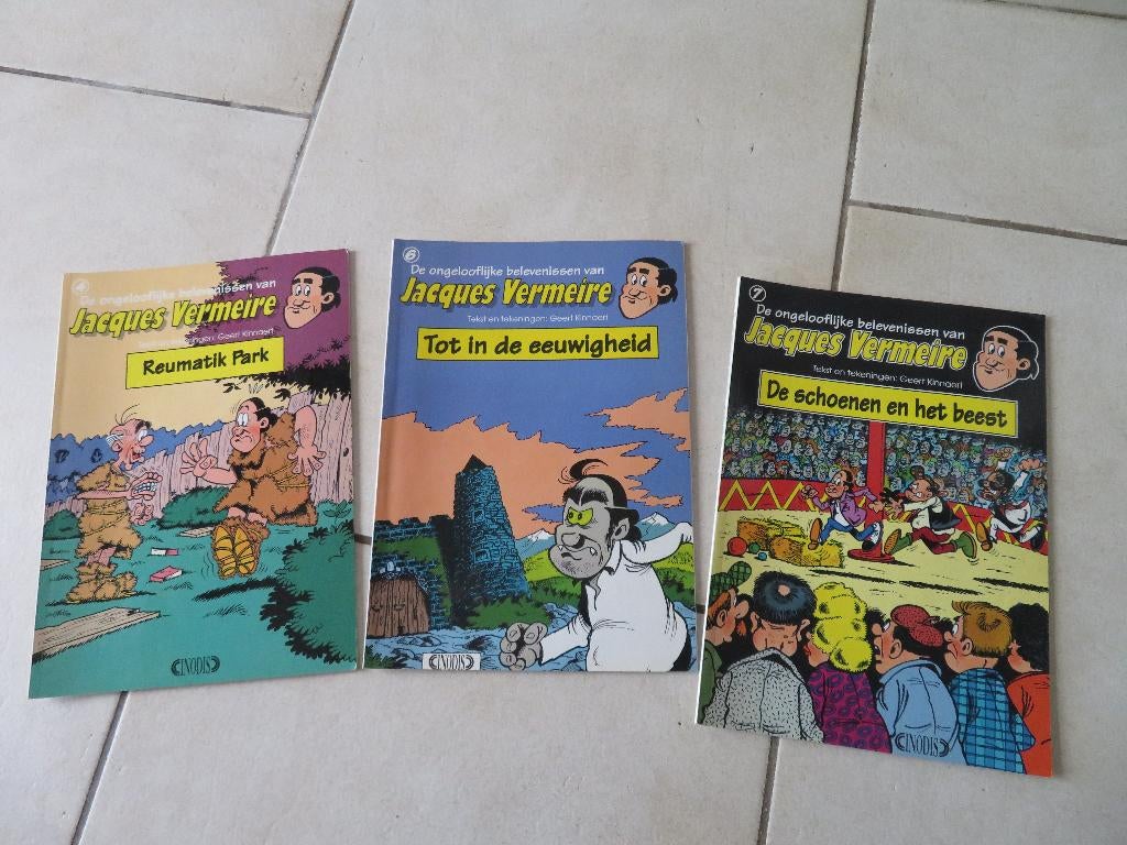 Jacques Vermeire strips, Boeken, Stripverhalen, Ophalen
