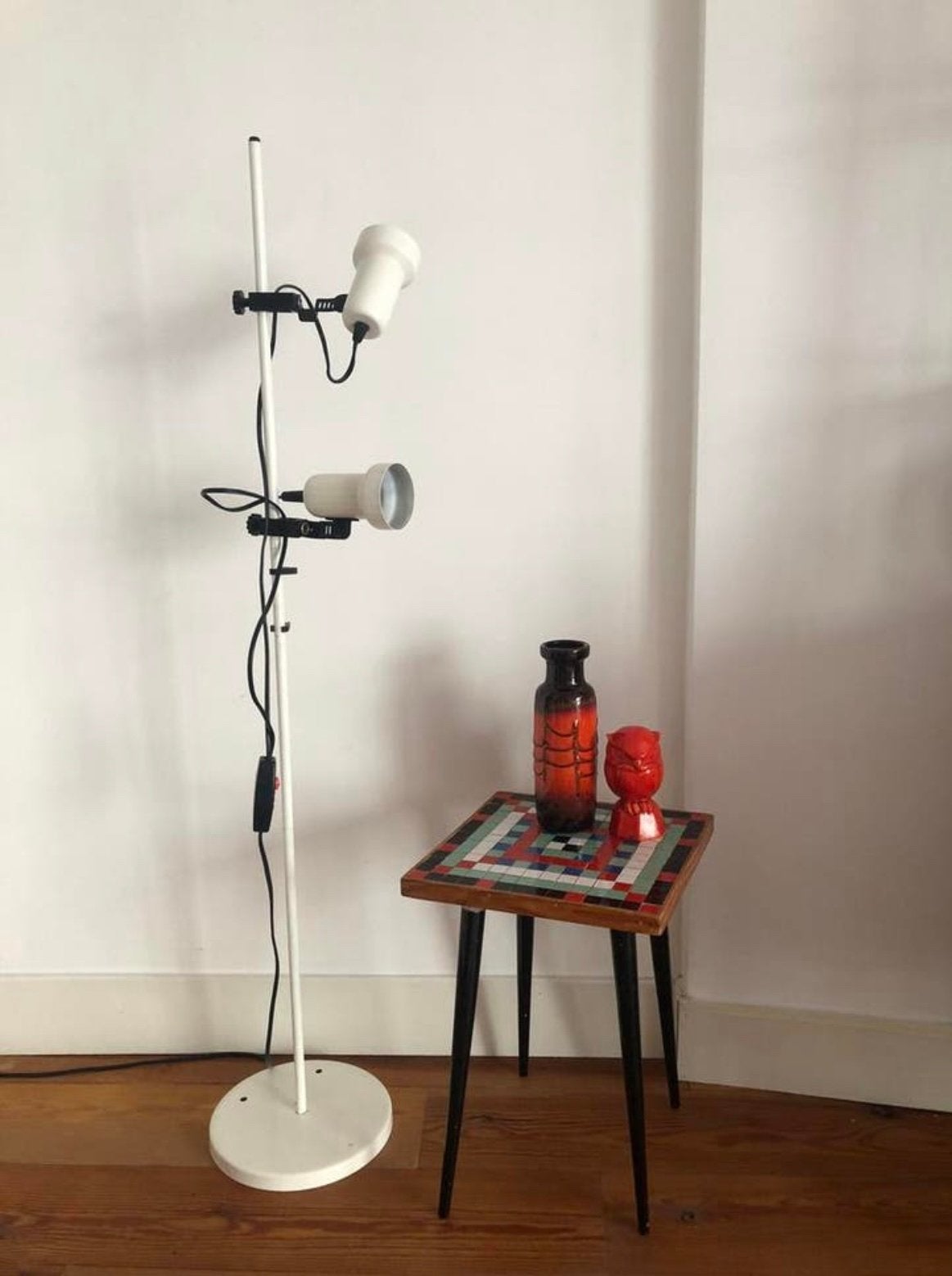 Vintage 70’s standing lamp, Ophalen, Gebruikt