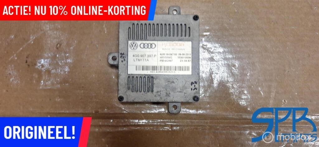 A3 S3 RS3 8V Xenon DAGRIJ LED DRL module BALLAST 4G0907397P, Audi, Gebruikt, Audi, Ophalen of Verzenden