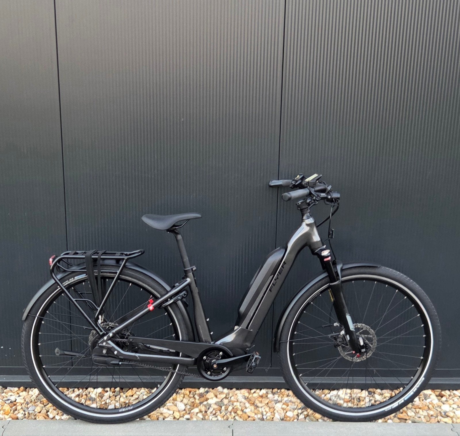 Zeer nette Flyer Upstreet 5 7.03 – Premium e-bike Slechts 2., 47 tot 51 cm, Ophalen, Zo goed als nieuw, 50 km per accu of meer