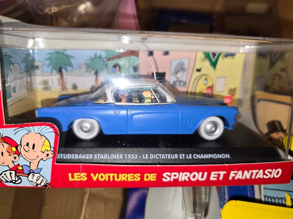 Kuifje, Enlèvement, Voiture