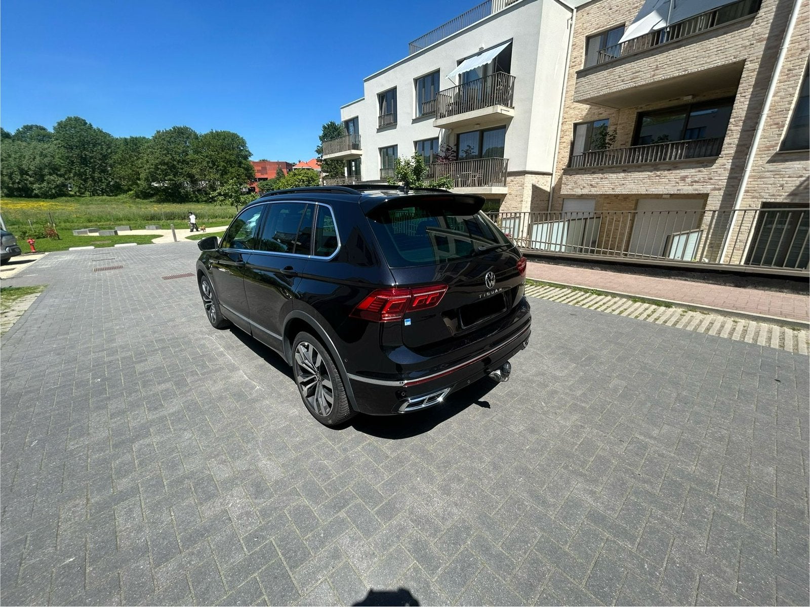 Volkswagen Tiguan R-Line*Cuir*Pano*360*4x4*full Full, Autos, Cuir, Achat, Euro 6, Entreprise