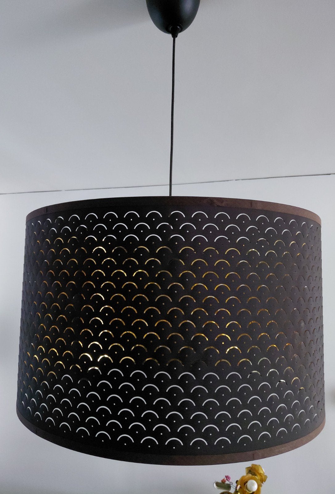 Lampenkap IKEA Nymo, Ophalen