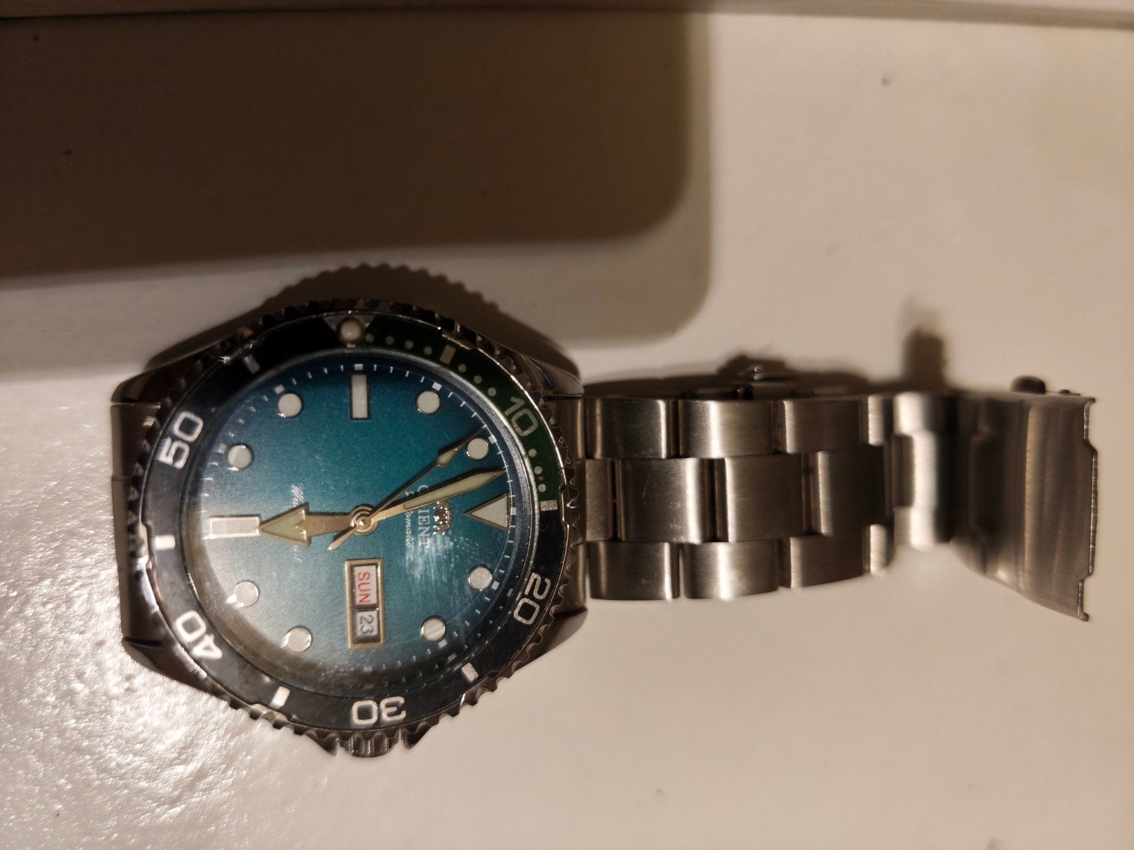montre Orient Kamasu II, Enlèvement ou Envoi, Acier, Acier
