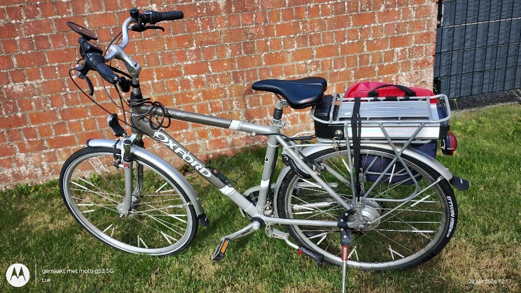 prachtige Oxford herenfiets (omgebouwd > elektrisch), Autres marques, Frein sur jante, 57 à 61 cm, Enlèvement