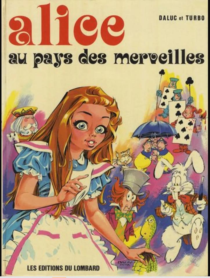 BD Alice in Wonderland (editie 1973), Ophalen of Verzenden, Zo goed als nieuw