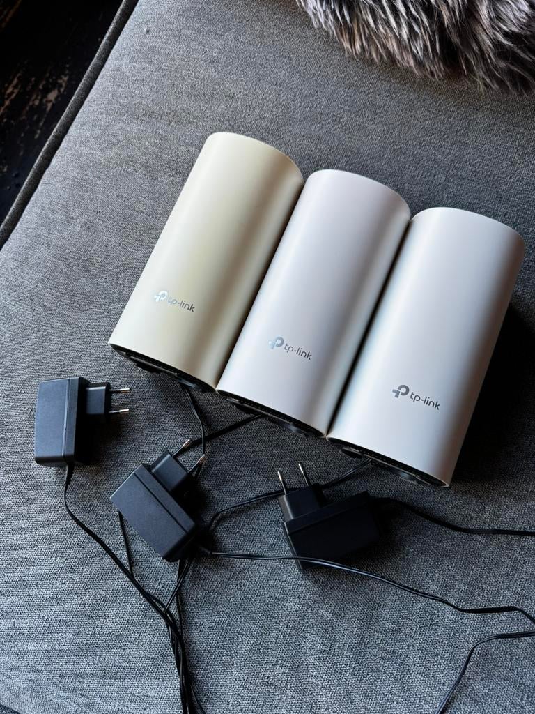 3x TP-Link Deco M4, Computers en Software, WiFi-versterkers, Ophalen of Verzenden, Zo goed als nieuw