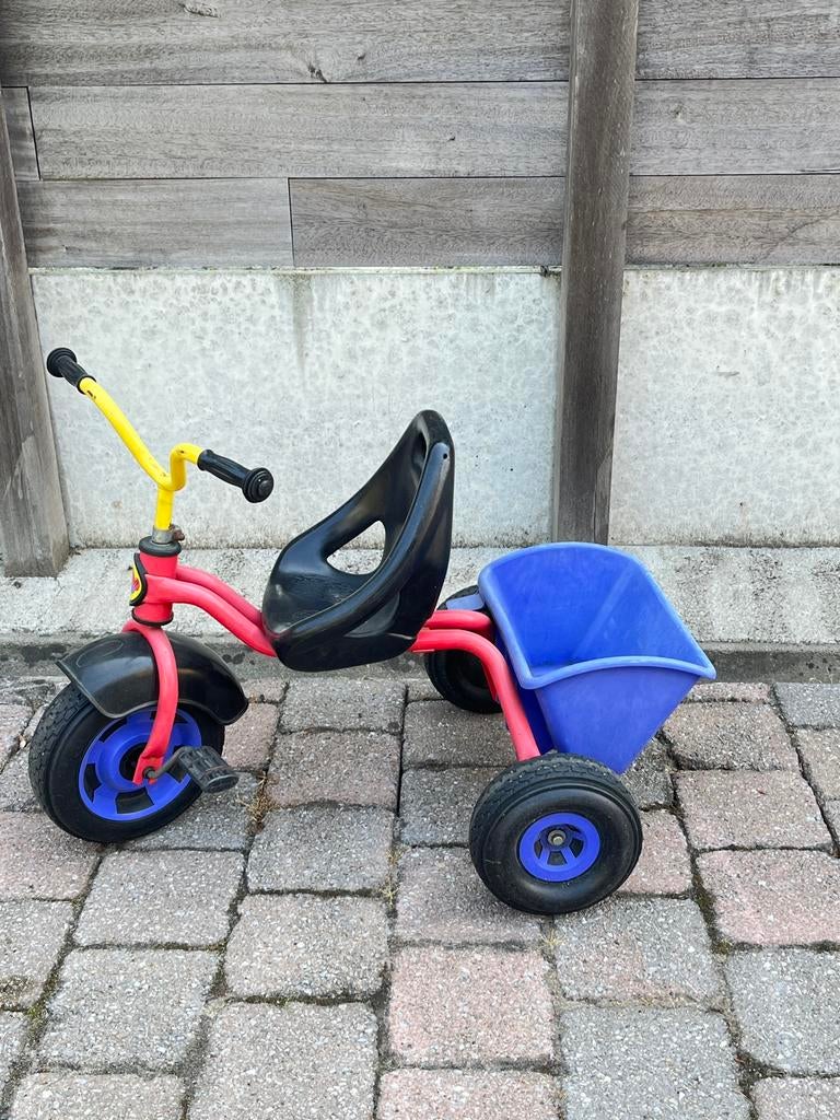 Driewieler met remork voor kinderen, Fietsen en Brommers, Fietsen | Driewielers, Ophalen, Gebruikt