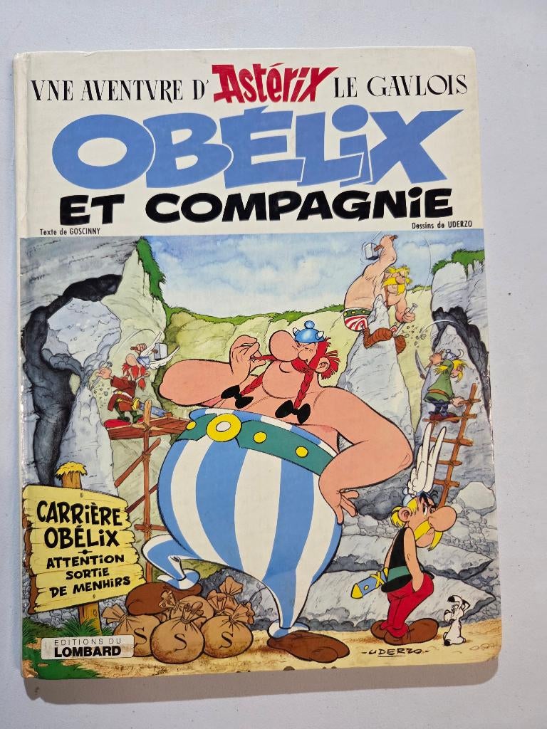 Strip: Obelix et compagnie; hardcover, Boeken, Eén stripboek, Ophalen of Verzenden, Zo goed als nieuw, Goscinny & Uderzo