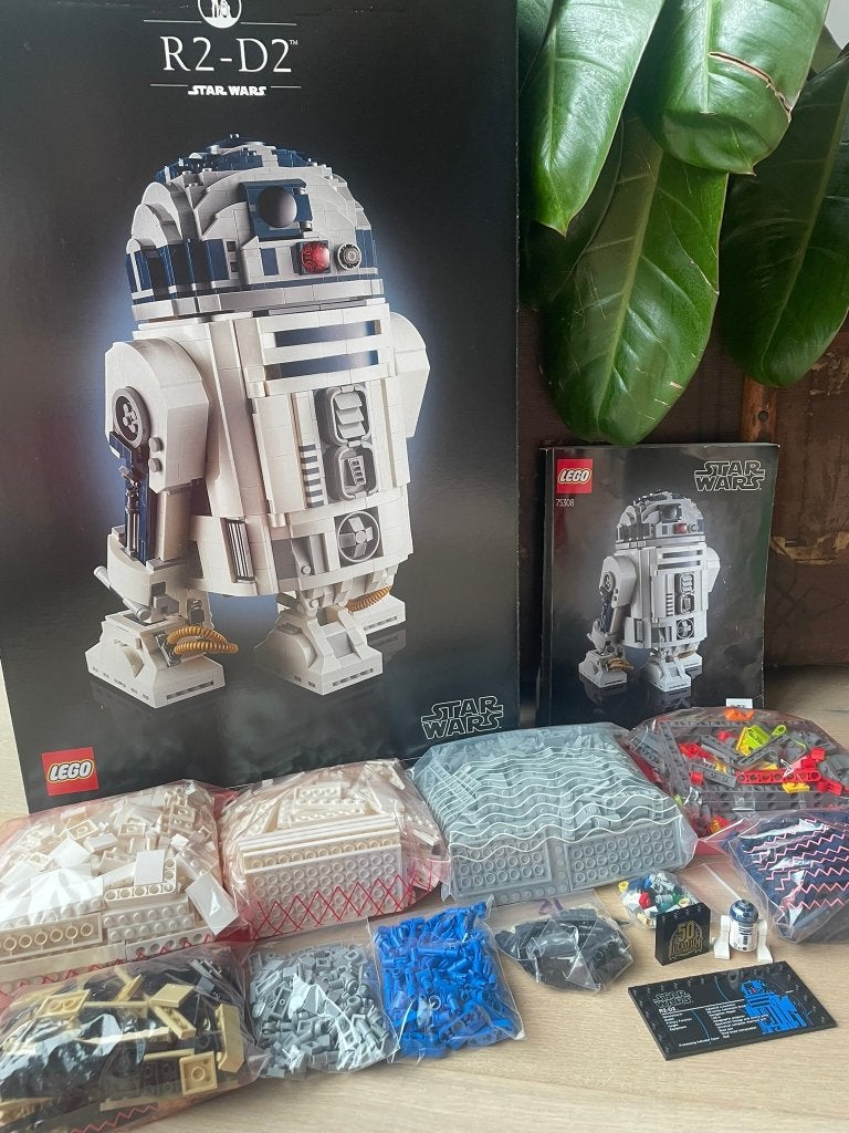 Lego Star Wars 75308 - R2-D2, Gebruikt, Star Wars, Lego, Ophalen of Verzenden