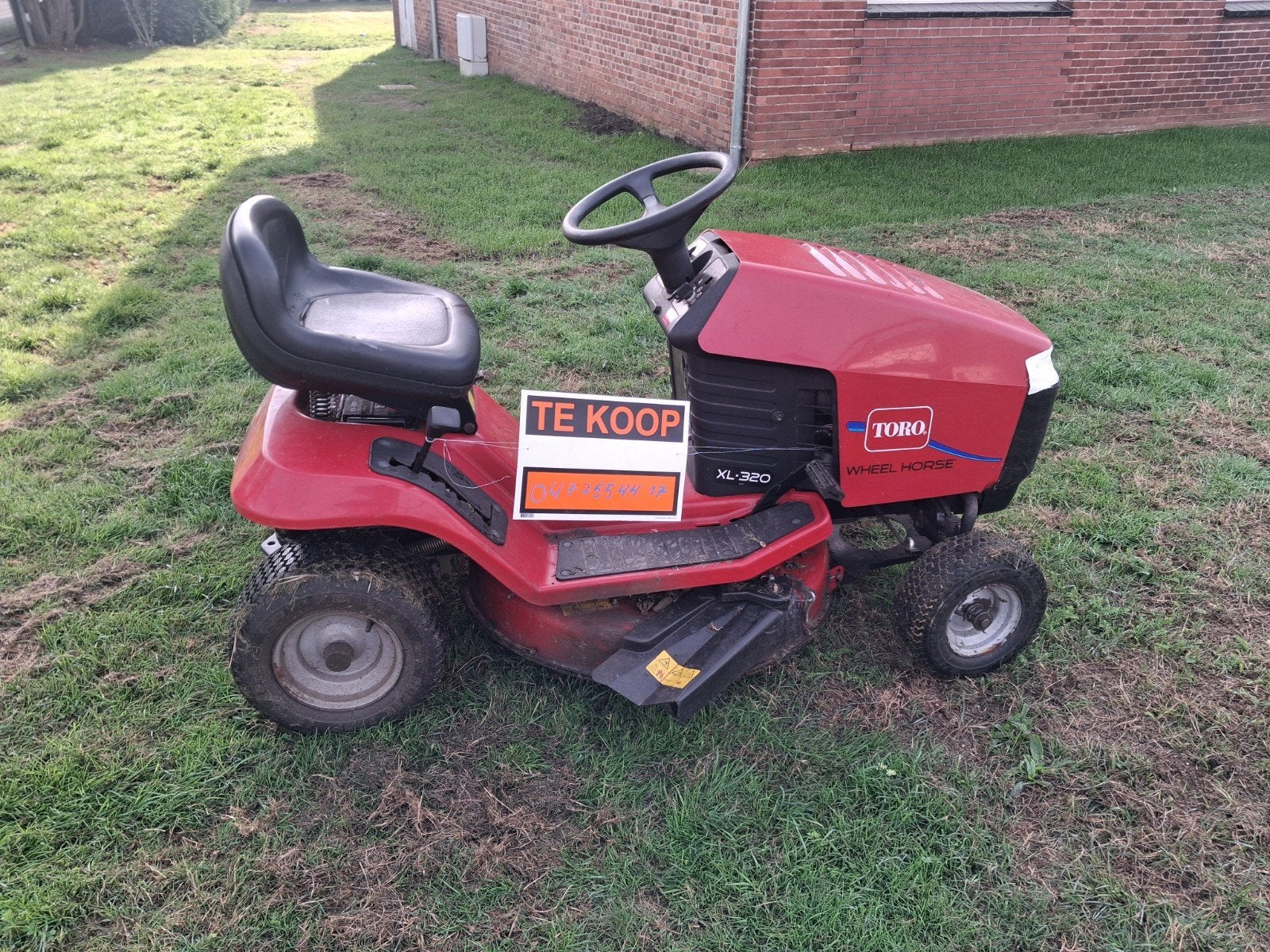 Toro Wheel Horse XL 320, Ophalen, Gebruikt, Toro, Minder dan 90 cm
