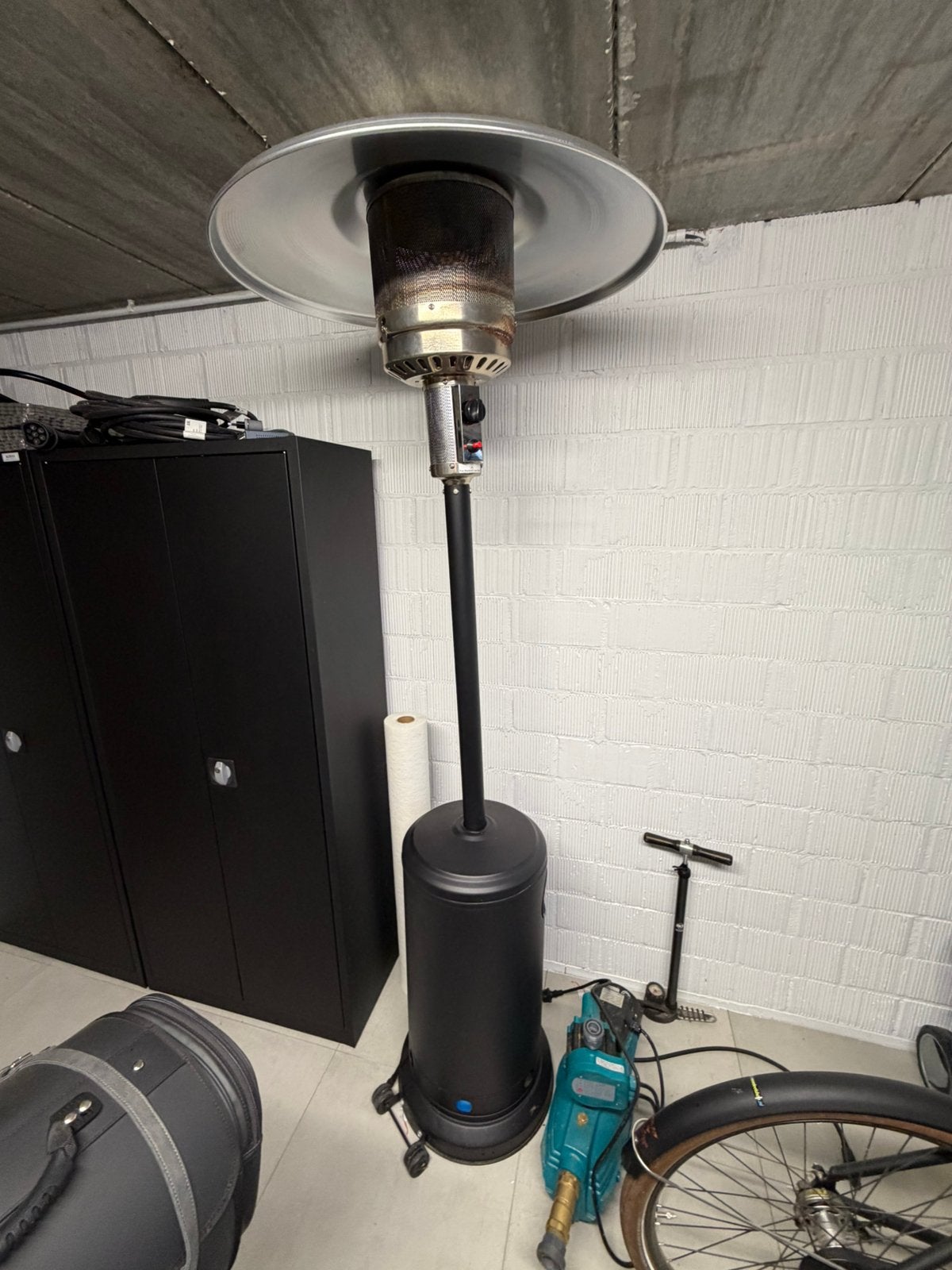 Boretti terrasverwarmer, Tuin en Terras, Ophalen, Draaibaar, Gebruikt, Vloer
