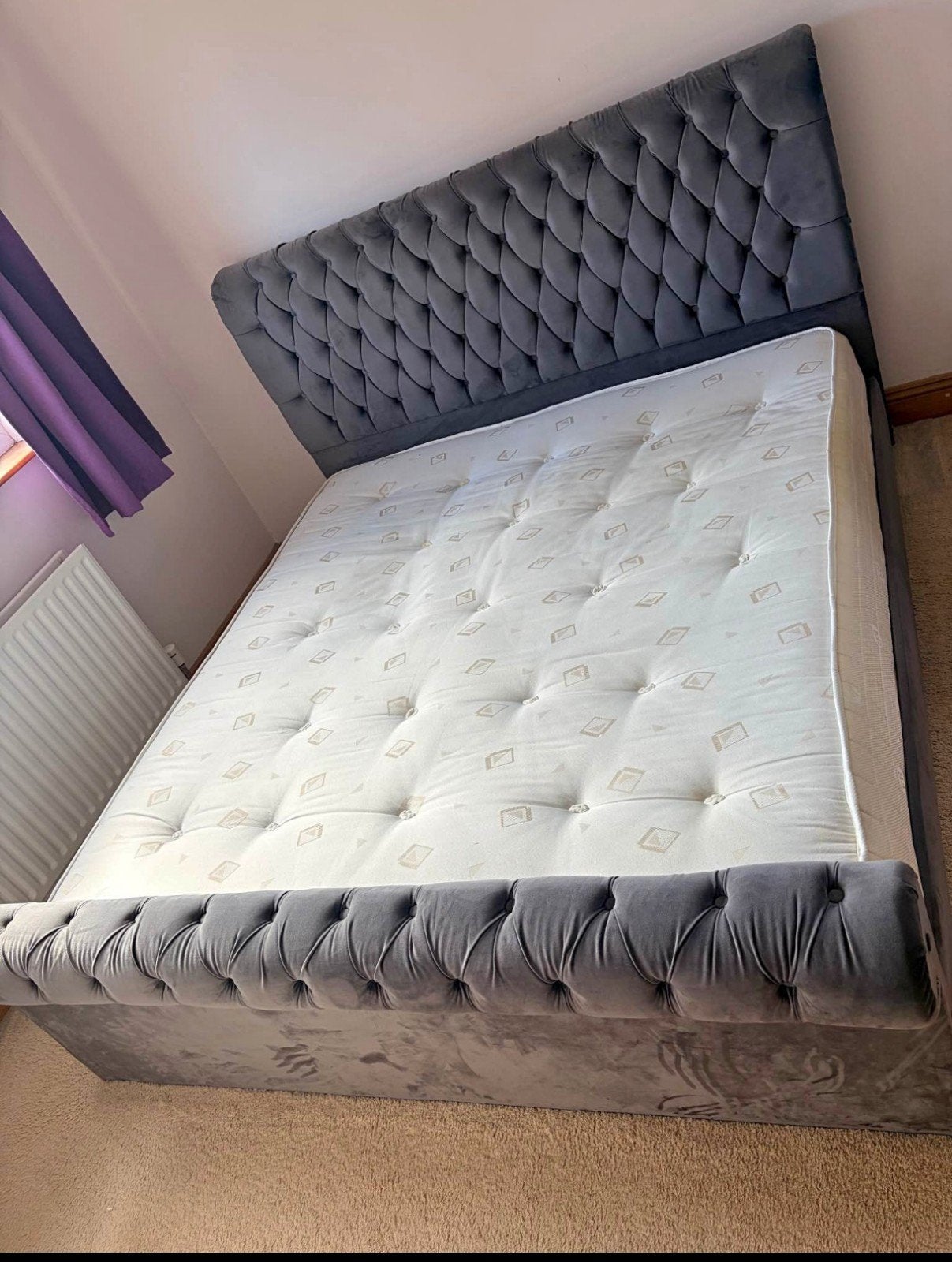 Luxe Boxspring Bed met Opbergruimte – Hotelkwaliteit Slaapco, Ophalen of Verzenden