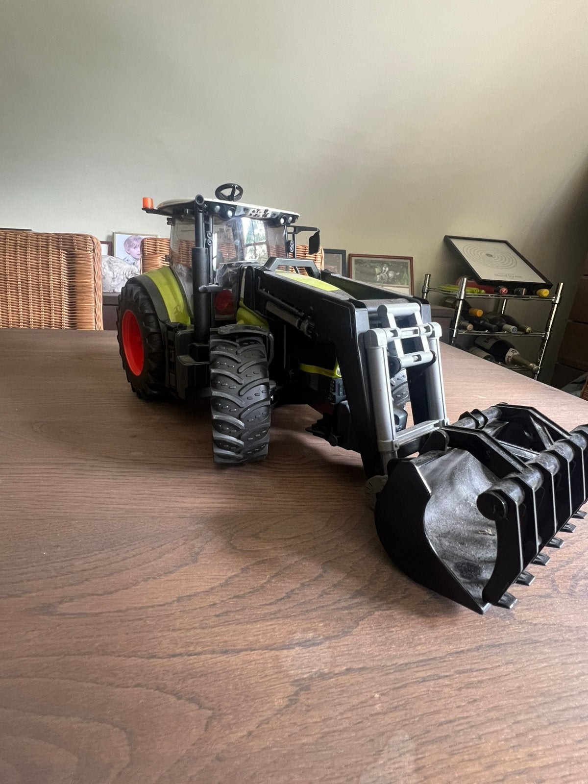 Brudor tractor, Ophalen, Zo goed als nieuw