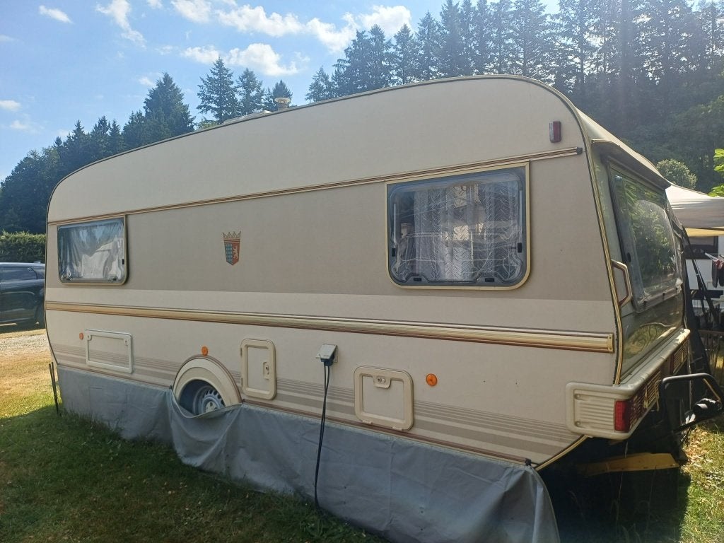Tabbert Comtesse 515, Caravans en Kamperen, Rondzit, Particulier, 5 tot 6 meter, Kachel