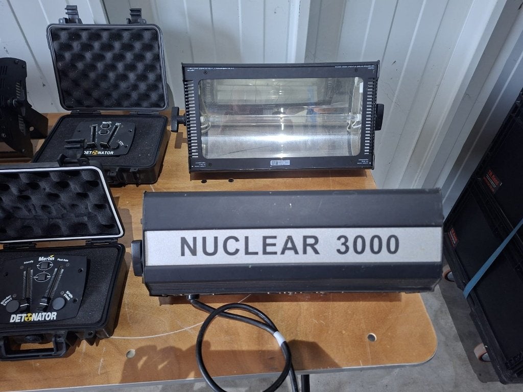 nuclair 3000 dmx, Muziek en Instrumenten, Ophalen, Gebruikt, Licht, Stroboscoopeffect