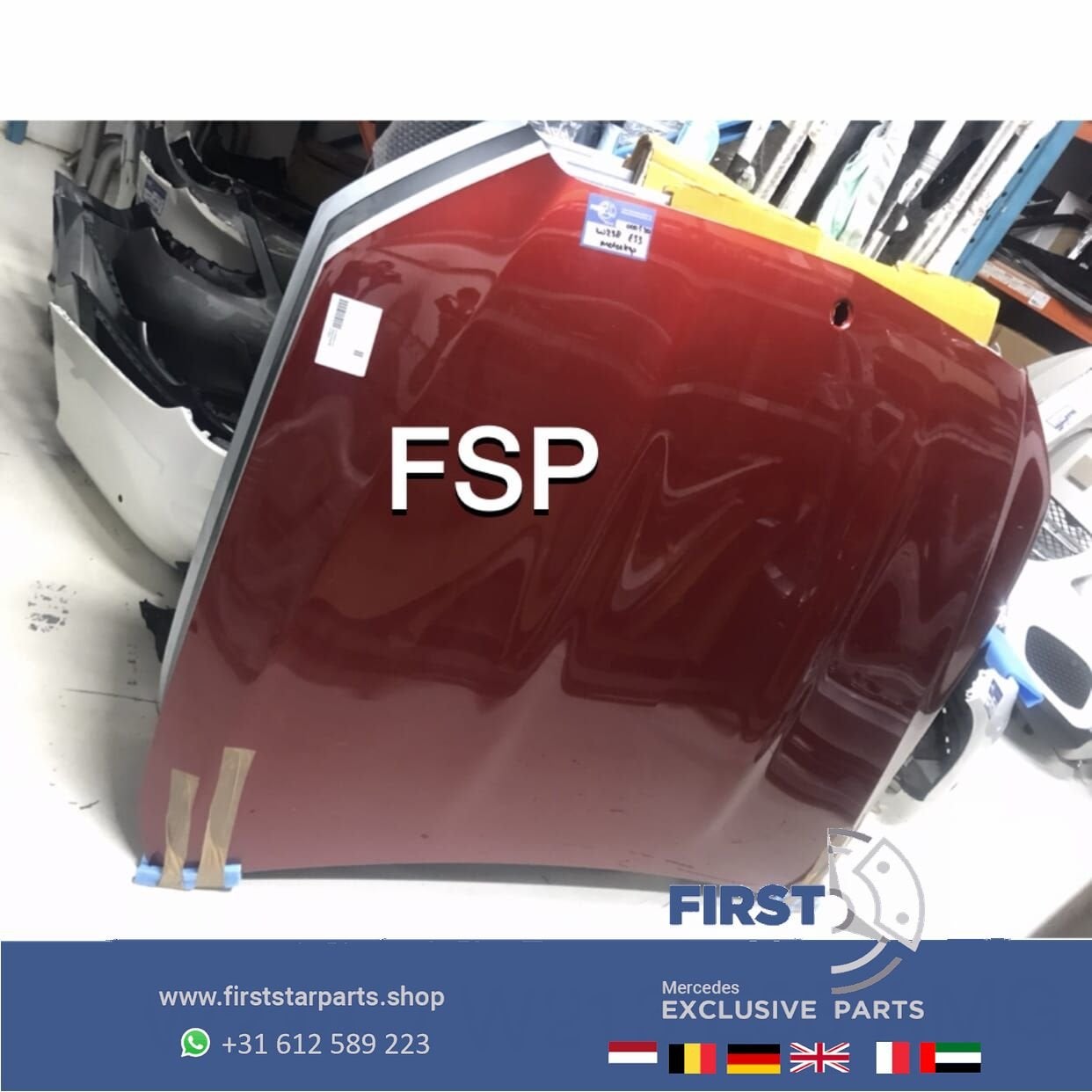 W238 / W213 E53 AMG MOTORKAP Mercedes E Klasse 2016-2020 ROO, Auto-onderdelen, Gebruikt, -, Ophalen of Verzenden, -