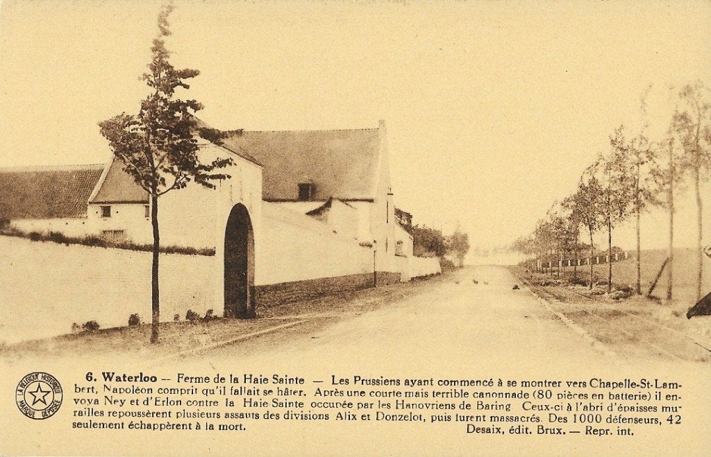 1909 - BELGIQUE - Lasne : La Ferme de « Haie-Saintes », Envoi, Avant 1920, Non affranchie, Brabant Wallon
