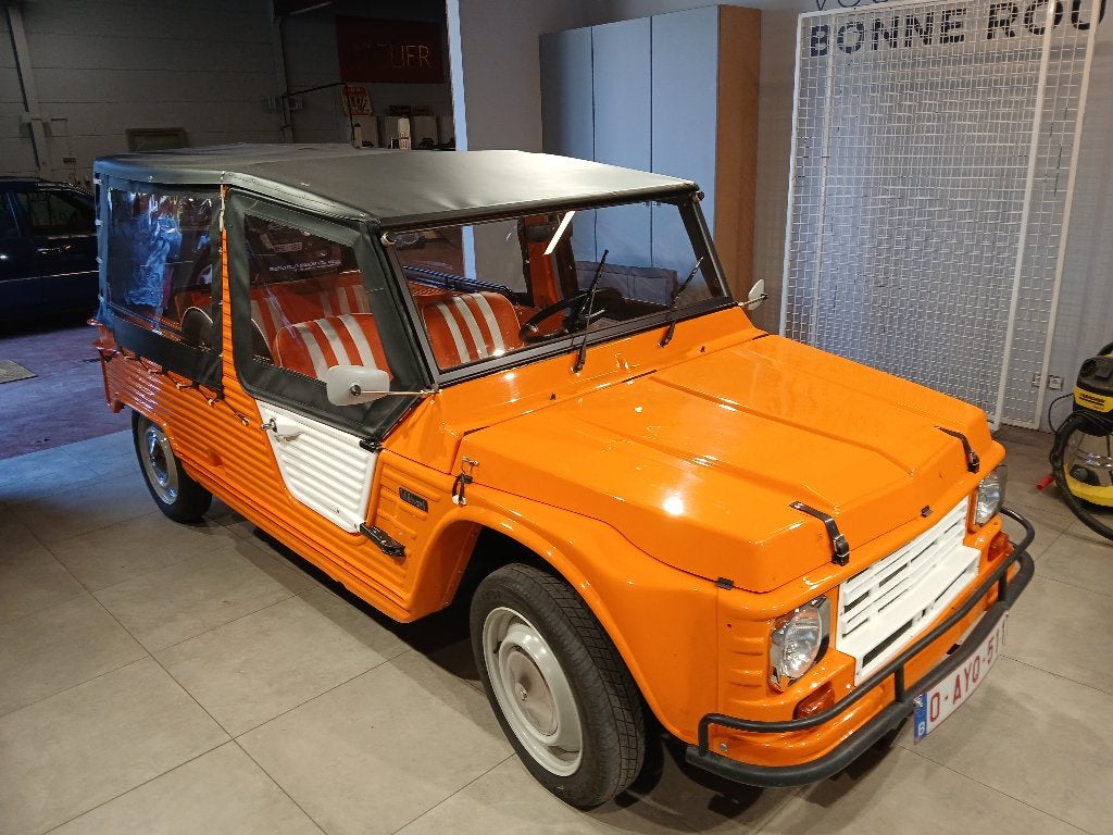 CITROËN MEHARI 4-DEURS UIT 1973, Auto's, Voorwielaandrijving, 602 cc, Overige kleuren, Leder