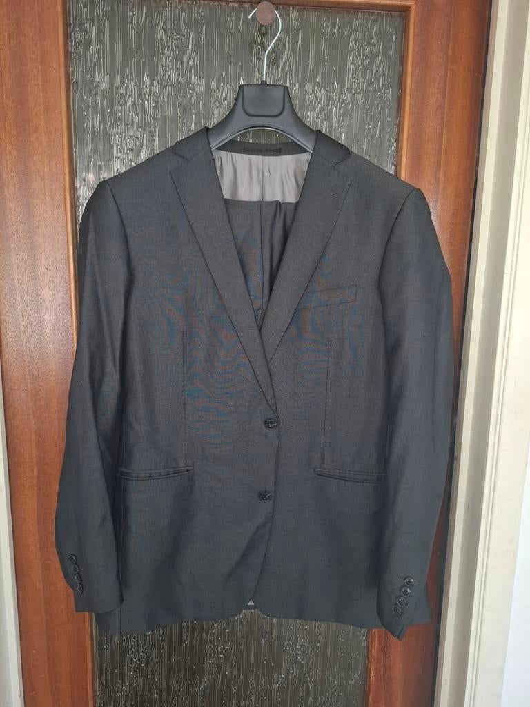 Costume homme complet anthracite Woolmark, Enlèvement, Neuf, Taille 56/58 (XL), Gris