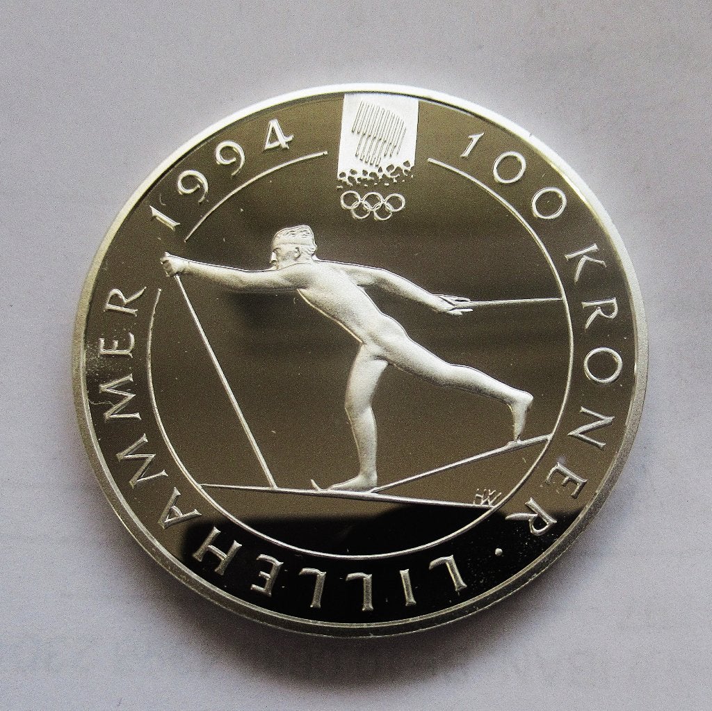 Norway, 100 kroner, 1991, Envoi, Argent