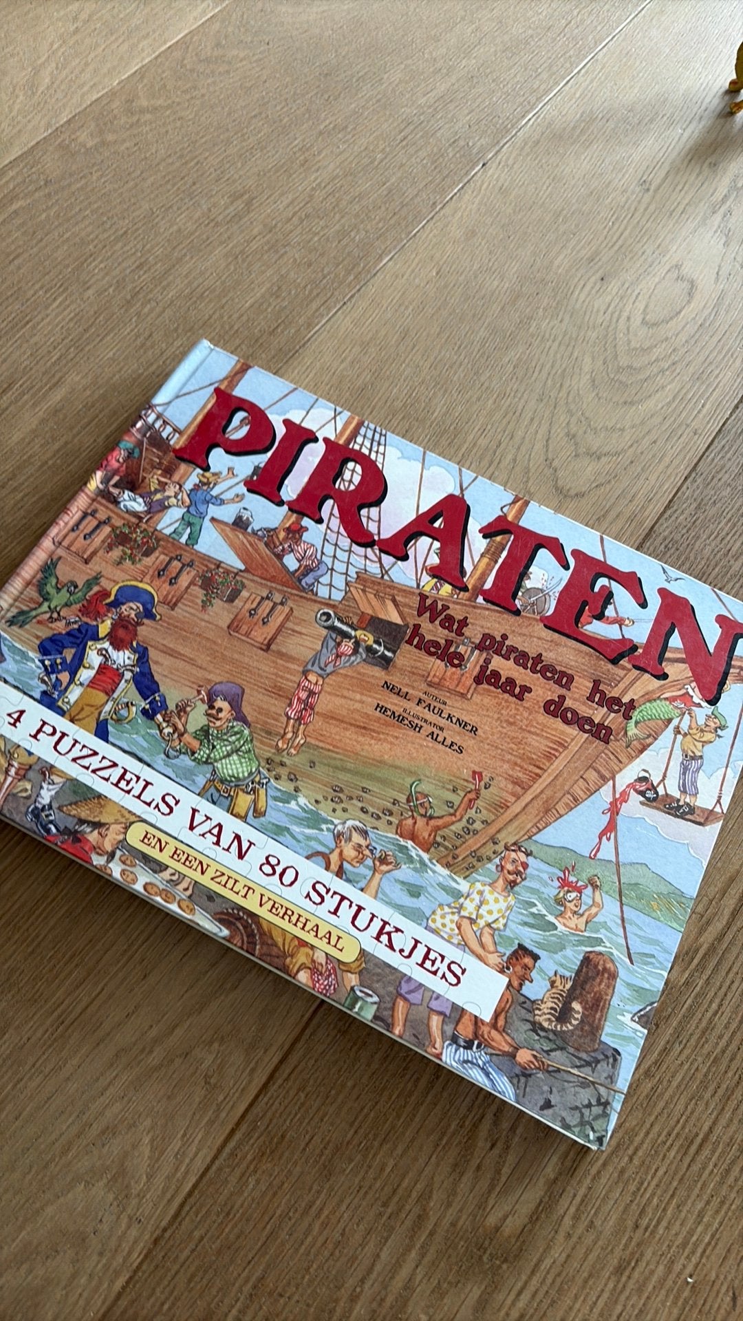 Puzzelboek piraten, Ophalen, Gebruikt, 4 tot 6 jaar