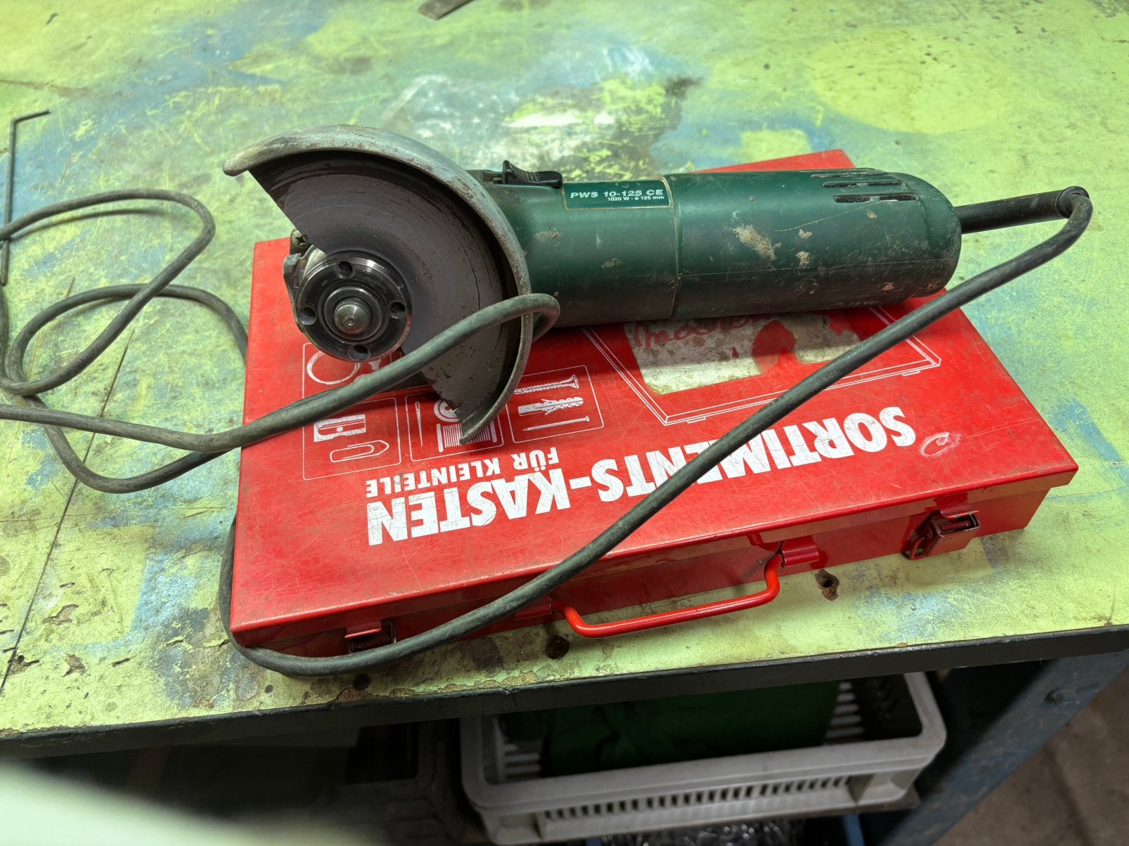 Slijpmachine, Doe-het-zelf en Bouw, Ophalen, Gebruikt, Haakse handslijpmachine