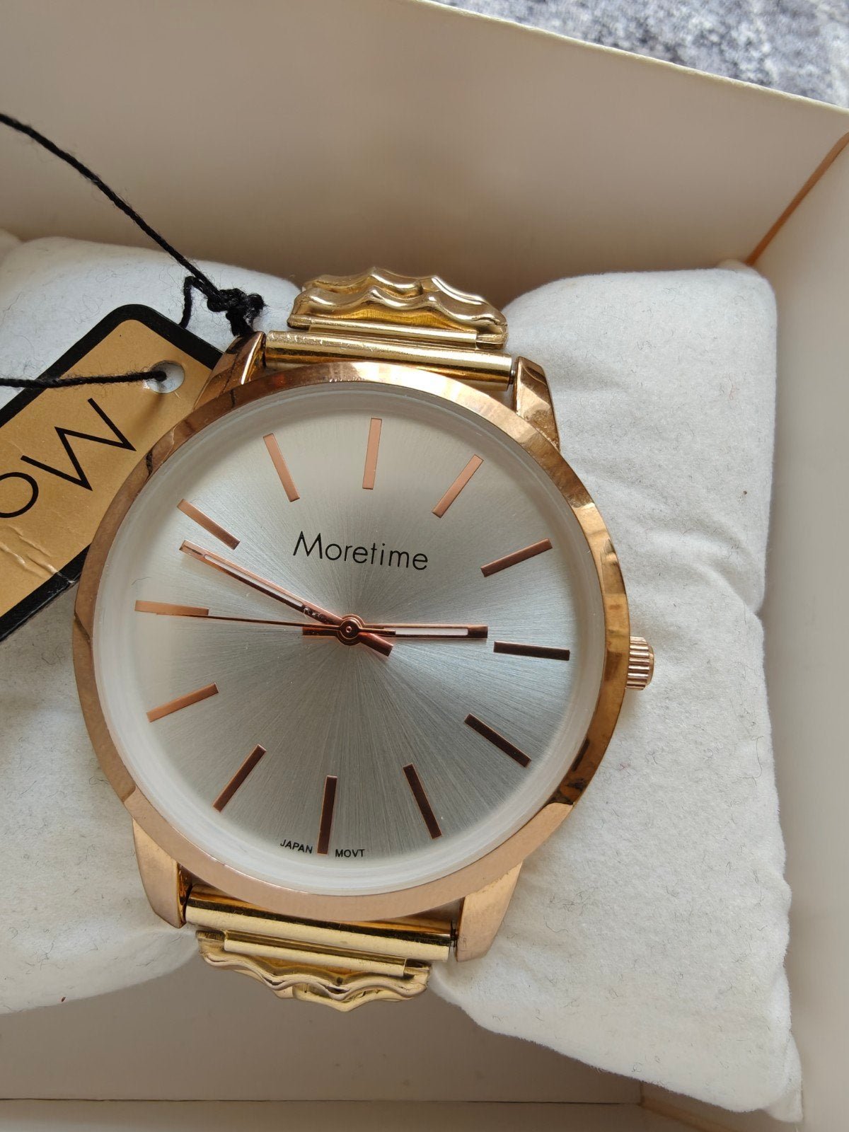 Moritime zeedes horloge, Handtassen en Accessoires, Horloges | Antiek, Ophalen, Goud