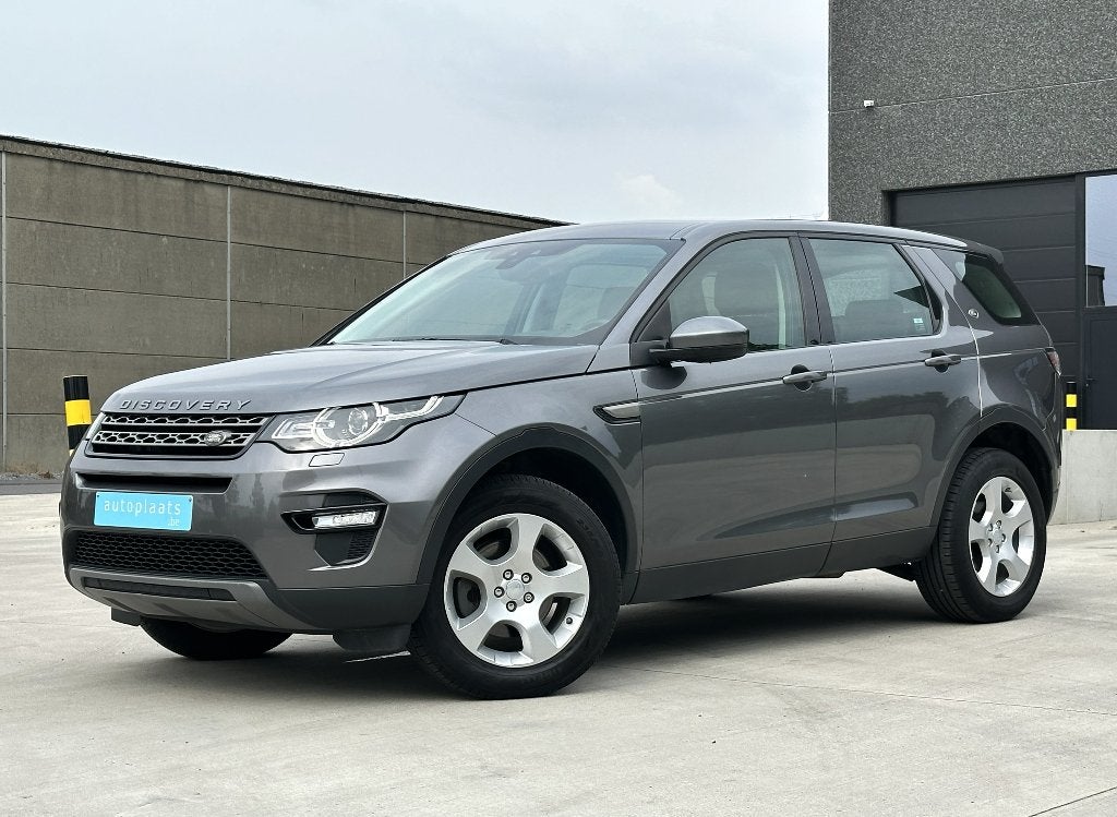 Land Rover Discovery Sport 2017 Zetelverwarming Navi 4-wiel, Autos, Cuir, Argent ou Gris, Achat, Entreprise