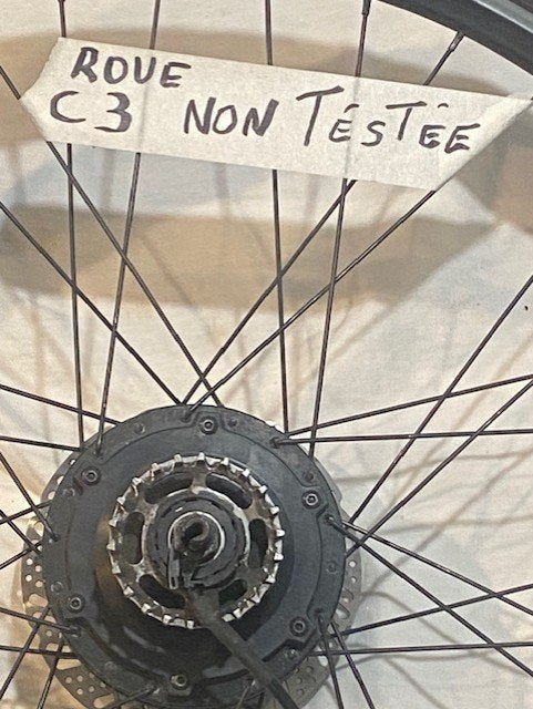 Roues avant Cowboy C 1.2.3.4 avec et sans moteur, Enlèvement, Comme neuf, Roue, Cowboy 27/5 pouces