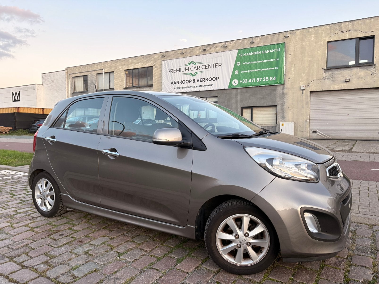 Kia Picanto | 12 M Garantie | 70 Dkm|Automaat| Benzine|2013|, Auto's, Stof, 4 cilinders, Bruin, Picanto