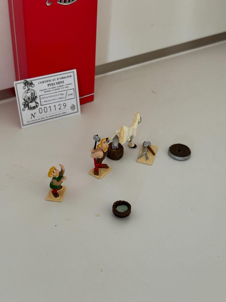Cetautomatix - 7 figuren - pixi mini village Asterix, Ophalen of Verzenden