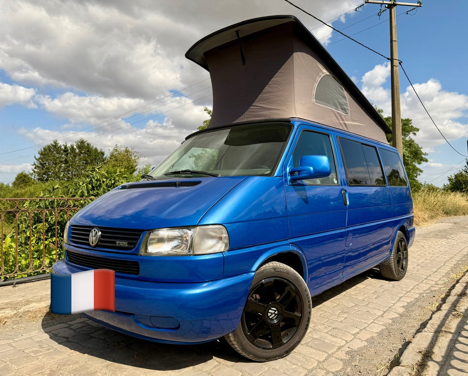 Volkswagen t4 california EVENT westfalia 2.5 tdi 102 CLIM, Caravanes & Camping, Volkswagen, Particulier, Porte-vélos, Climatisation