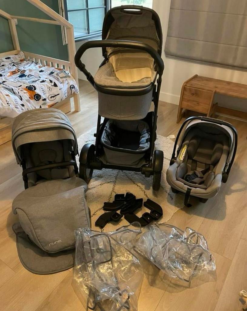 Nuna Demi Grow kinderwagen complete set, Ophalen, Gebruikt, Kinderwagen