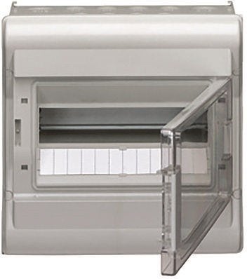 Opb. verdeler/kast 1x12mod. IP65 VE112F waterdicht+dur, Verzenden