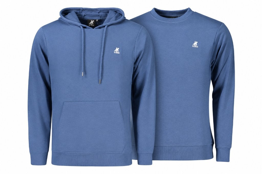U.S. Grand Sweater + Hoodie Blauw Voordeelbundel, Neuf, Enlèvement ou Envoi, U.S. Grand, Autres tailles