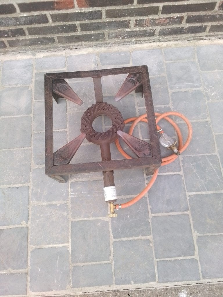 Gasbrander, Huis en Inrichting, Ophalen, Gebruikt