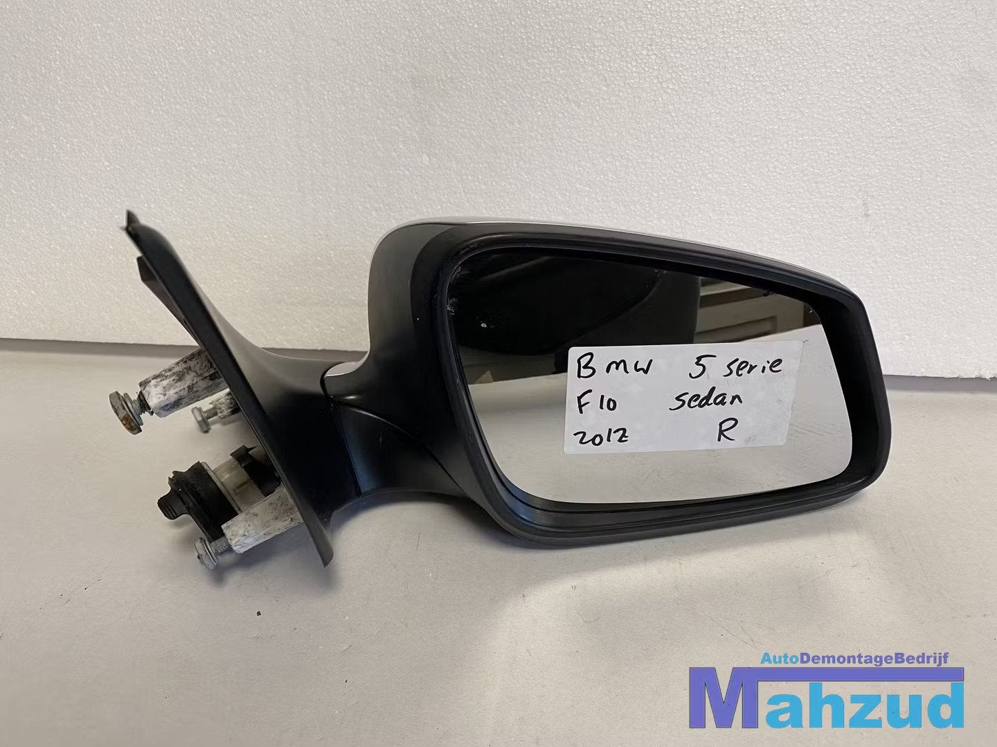 BMW F10 F11 5 SERIE Rechts grijs spiegel right grey mirror, Petuelring 130
80788  Munich, DE, Info@bmw.de, Utilisé, BMW