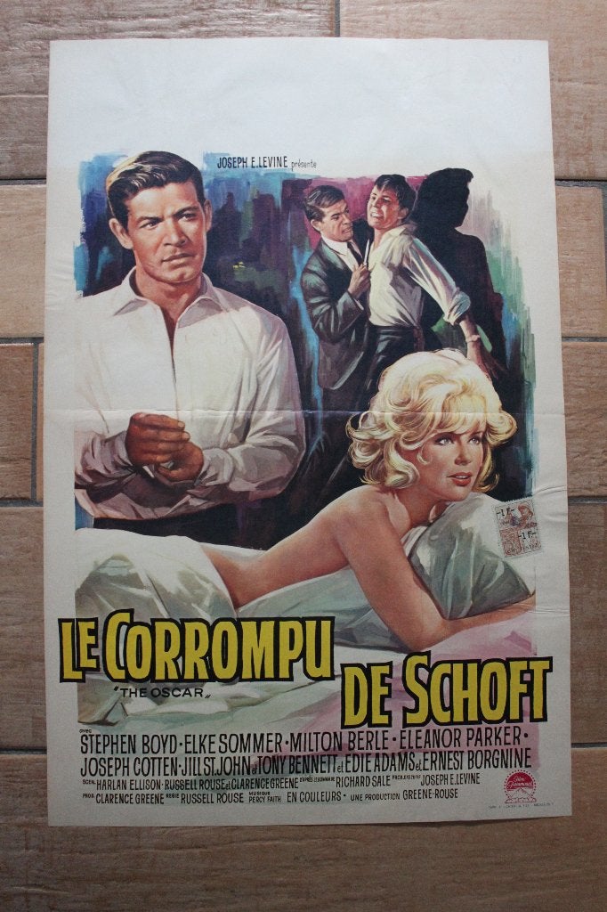 filmaffiche The Oscar Elke Sommer 1966 filmposter, Rechthoekig Staand, Ophalen of Verzenden, Zo goed als nieuw, A1 t/m A3