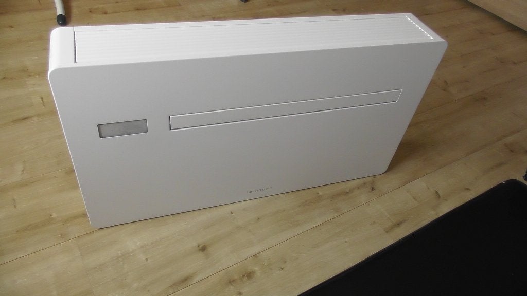 Innova 2.0 12hp monoblock aircoheater, Ophalen, Gebruikt, Koelen en Ontvochtigen, Afstandsbediening