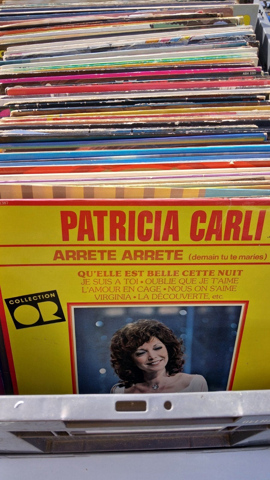 vinyle 33 tours, Enlèvement