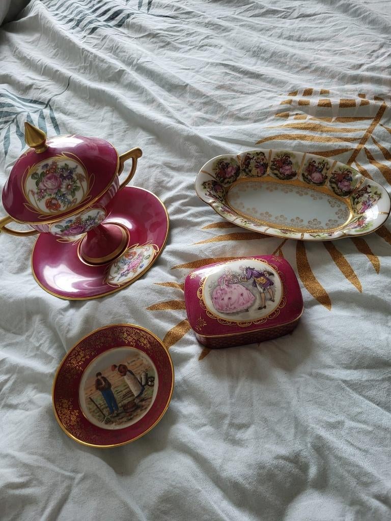 Limoges porselein, Ophalen