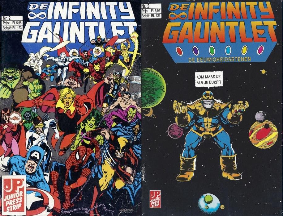 Infinity Gauntlet 2 + 3, Boeken, Meerdere comics, Ophalen, Gelezen, Amerika