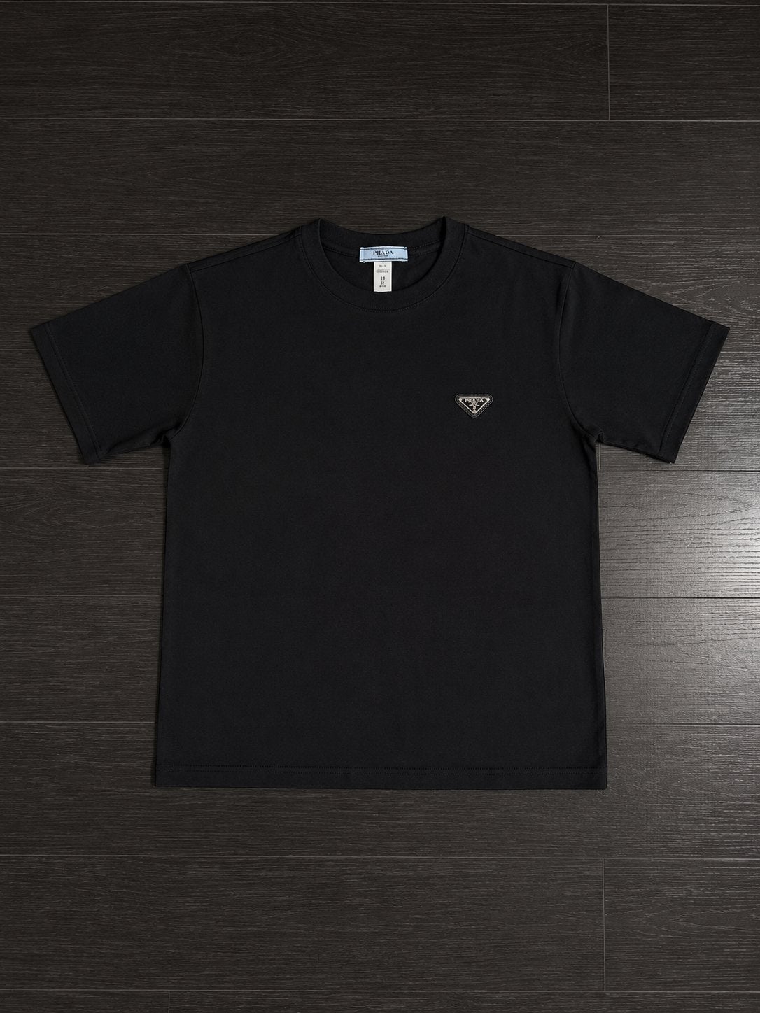 Prada Shirt Zwart - M, Kleding | Heren, T-shirts, Ophalen of Verzenden, Zo goed als nieuw, Maat 48/50 (M), Zwart