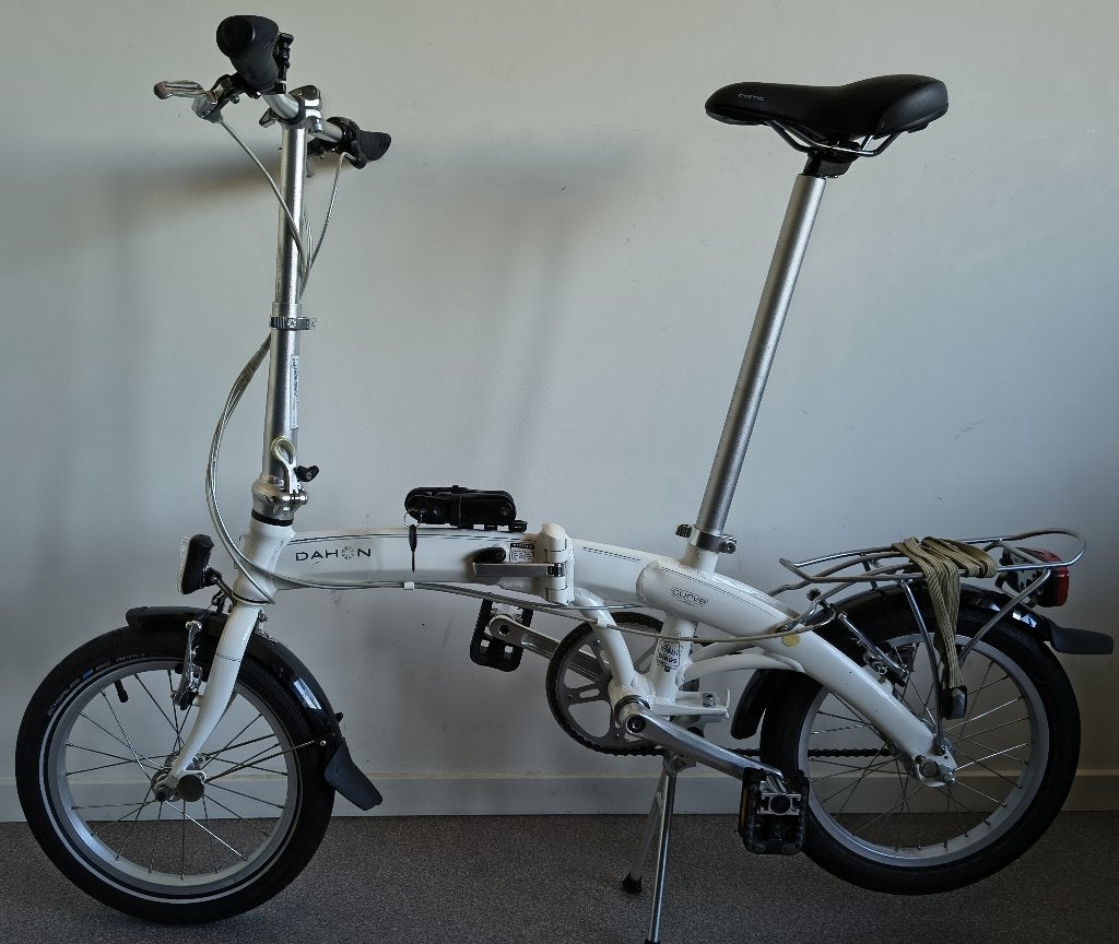 Vouwfiets Dahon Curve D3 (in uitstekende staat ), Fietsen en Brommers, Ophalen, 16 tot 18 inch, Versnellingen, Zo goed als nieuw
