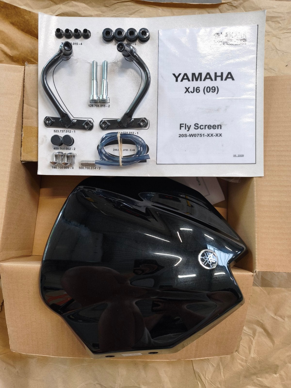 Yamaha xj6  windscherm OEM nieuw., Enlèvement