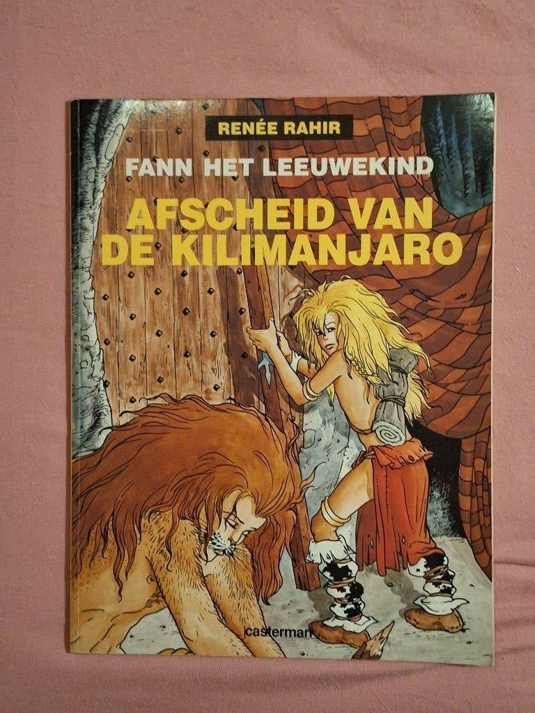 Fann het leeuwekind 1: afscheid van de kilimanjaro, Eén stripboek, Ophalen of Verzenden, Zo goed als nieuw